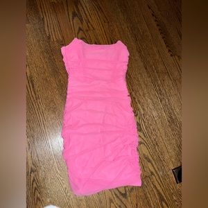 NWT Hello Molly Bubblegum Pink Corset Mini Dress